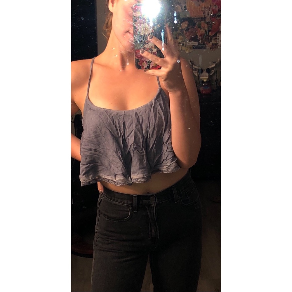 American Eagle Cropped Tank